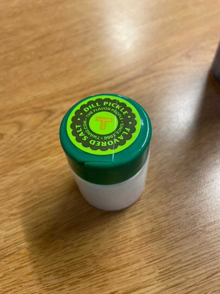 A picture of pickle salt